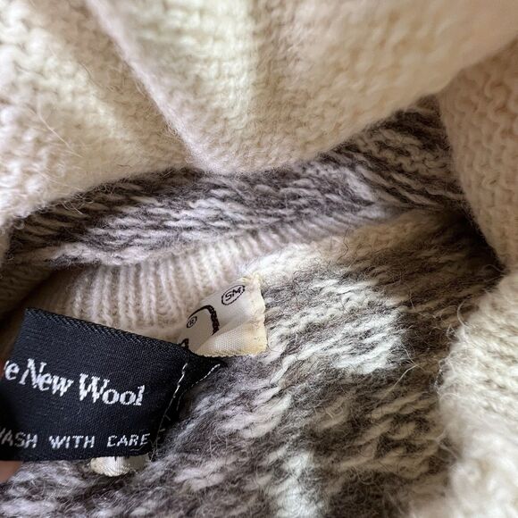 Hilwin Women’s Virgin Shetland Wool New Zealand Sweater Sz S Office To Outdoors - Picture 9 of 13